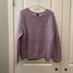 GAP knit top, color is pink to light lavender